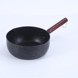 Life Home - Chảo Đá Chống Dính Đa Năng, Nồi Nấu Mì, Nấu Lẩu, Quấy Bột Tay Cầm Gỗ Cách Nhiệt, Dùng Được Cho Mọi Loại Bếp 2