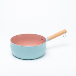 Life Home - Chảo Đá Chống Dính Đa Năng, Nồi Nấu Mì, Nấu Lẩu, Quấy Bột Tay Cầm Gỗ Cách Nhiệt, Dùng Được Cho Mọi Loại Bếp 6