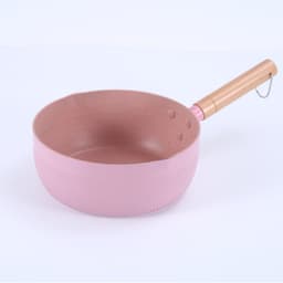 Life Home - Chảo Đá Chống Dính Đa Năng, Nồi Nấu Mì, Nấu Lẩu, Quấy Bột Tay Cầm Gỗ Cách Nhiệt, Dùng Được Cho Mọi Loại Bếp 4