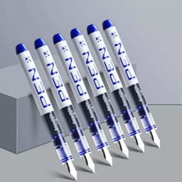 Bút Máy Ngòi EF trơn - F34 cho học sinh có sẵn mực, Viết siêu êm trơn, Dung Tích Lớn, Mực Nhanh Khô 9