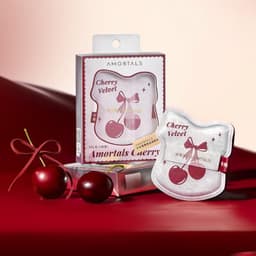 Bông Mút Trang Điểm Amortals Cherry Velvet Size 2XL – Bề Mặt Nhung Mịn, Mút Dày Đàn Hồi, Dặm Nền Nhanh, Không Hút Kem 2