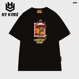 Áo Thun HY KORÉ Cáo Thỏ Tem Việt Nam Form Rộng Localbrand Oversize Unisex Vải Cotton 75% Nam Nữ Mặc Đẹp 4