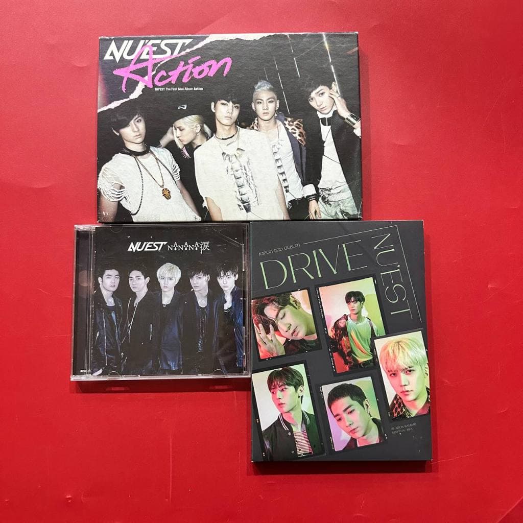 NU'EST album Kpop – Happily Ever After, The Table, Romanticize – album cũ sưu tầm
