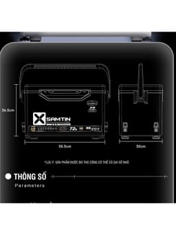 Thùng Câu XSamtin X9 3300 Bản Max 8