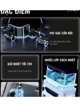 Thùng Câu XSamtin X9 3300 Bản Max 6