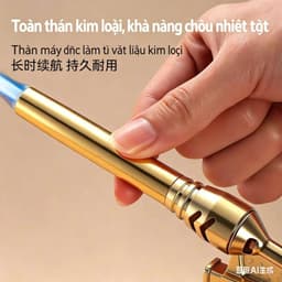 HCM- Khò Gas 8816 – Đánh Lửa Tự Động, Đầu Nòng Cách Nhiệt, Ngọn Lửa Nhọn Mạnh, Ứng Dụng Mọi Công Việc 4