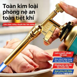 HCM- Khò Gas 8816 – Đánh Lửa Tự Động, Đầu Nòng Cách Nhiệt, Ngọn Lửa Nhọn Mạnh, Ứng Dụng Mọi Công Việc 6
