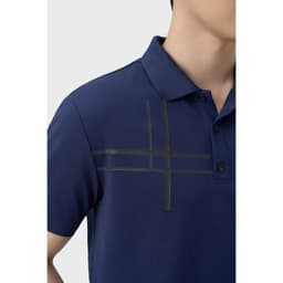 Áo polo nam cộc tay dáng suông vừa GENVIET JEANS chất thun lạnh co giãn thoải mái basic 9204 5