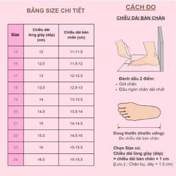 [Phom To Lùi Size] Dép Sandal Búp Bê Mũi Kín Cho Bé Gái Tập Đi Từ 6 Tháng Đến 3 Tuổi Phong Cách Công Chúa Tiểu Thư [BB2] 9