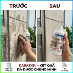 Chai Xịt Tẩy Xi Măng DASAZXNI 1000ml – Dung Dịch Tẩy Cặn Gạch, Sân Nhà, Kính, Nhà Vệ Sinh Hiệu Quả 4
