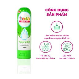[Chính Hãng] Gel Bôi Trơn Gốc Nước Fiesta Natural 100ml - Độ Trơn Lâu Dài 2