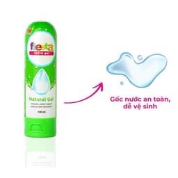 [Chính Hãng] Gel Bôi Trơn Gốc Nước Fiesta Natural 100ml - Độ Trơn Lâu Dài 3