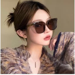 Kính râm mát thời trang nam nữ NARO EYEWEAR gọng nhựa vuông chống tia UV phong cách Hàn Quốc 221 5