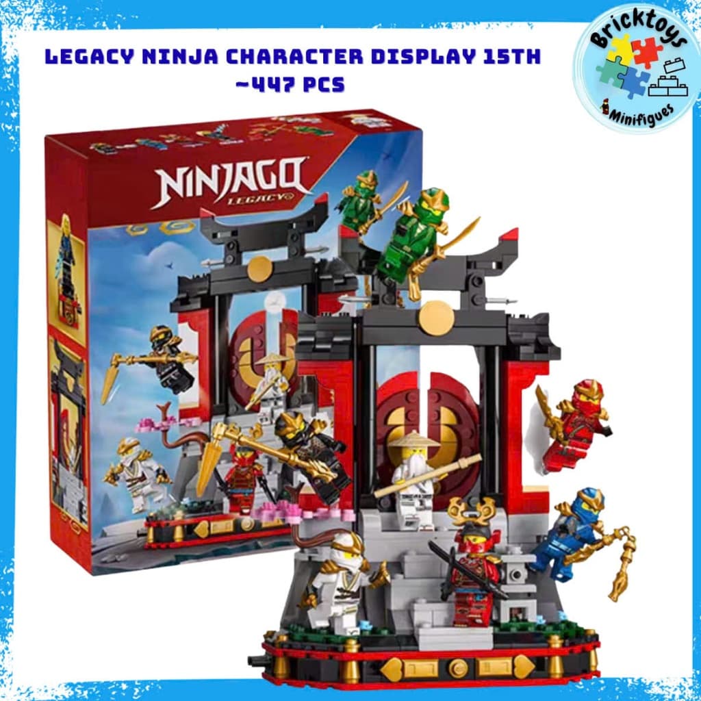 [ Có Sẵn ] Đồ chơi mô hình xếp hình nhân vật set Legacy NJ Character Display 15th - 447pcs