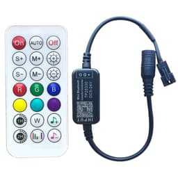 SP101M TP2533 ĐIỀU KHIỂN NHÁY THEO NHẠC ĐIỀU KHIỂN CHO LED FULL MÀU ARGB WS2812B WS2811 UCS1903 HỖ TRỢ APP 5