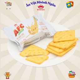 Bánh Quy Cracker AFC Dinh DưỡngVị Rau Cải - Vị Lúa Mì Túi 258G - HÀNG CHÍNH HÃNG 4