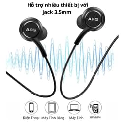 Tai Nghe Nhét Tai AKG Jack 3.5mm (KHÔNG LOGO), Tai Nghe Chơi Game, Bền Đẹp, Âm Hay 6
