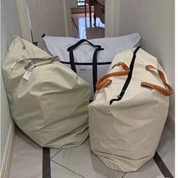Set 2 Túi Đựng Đồ Gia Đình Cỡ Lớn 90x70cm ,Đựng Quần Áo, Chăn Mền Có Khoá Chất Liệu Chống Thấm Nước 1