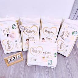 (LINK TRỢ GIÁ) COMBO 2 BỊCH Tã/bỉm quần dán GOOBY EXTRA ngày chống tràn hiệu quả đủ size cho bé 4