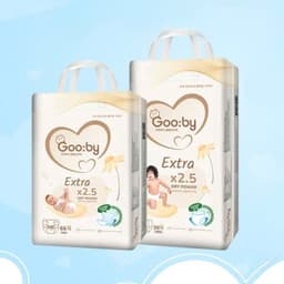 (LINK TRỢ GIÁ) COMBO 2 BỊCH Tã/bỉm quần dán GOOBY EXTRA ngày chống tràn hiệu quả đủ size cho bé 2