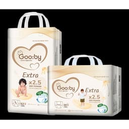 (LINK TRỢ GIÁ) COMBO 2 BỊCH Tã/bỉm quần dán GOOBY EXTRA ngày chống tràn hiệu quả đủ size cho bé 8