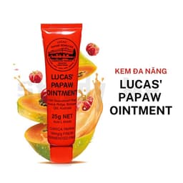 Lucas' Papaw Kem Dưỡng Đa Năng 25g- Chiết Xuất Đu Đủ Tự Nhiên,Giảm Khô Nứt & Sưng Viêm, Dưỡng Ẩm & Làm Mềm Da 7