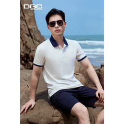 Áo polo nam ngắn tay DGC dáng suông, Chất Vải Thoáng Mát, Thấm Hút Mồ Hôi - SAPBF102M 4