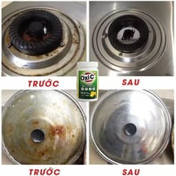 Bột Tẩy Xoong Nồi, Dầu Mỡ Nhà Bếp Oxi C+ 500G – Tẩy Cháy Đen, Dầu Mỡ Cứng Đầu, Sạch Nhanh, Hiệu Quả 8
