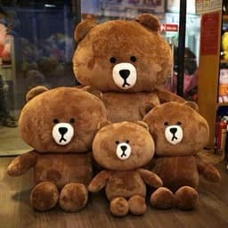Gấu Bông Gấu Nâu Brown Cao Cấp, Mềm Mịn Không Xù Lông - Hàng Cao Cấp nhà MIU GẤU XINH 6