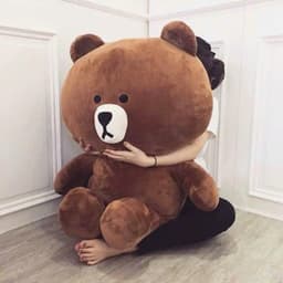 Gấu Bông Gấu Nâu Brown Cao Cấp, Mềm Mịn Không Xù Lông - Hàng Cao Cấp nhà MIU GẤU XINH 7