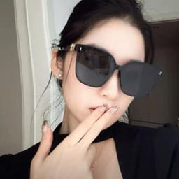 Kính râm mát thời trang nam nữ   NARO EYEWEAR  phong cách Hàn Quốc đi biển lái xe cá tính chống UV 11377 5