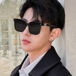 Kính râm mát thời trang nam nữ   NARO EYEWEAR  phong cách Hàn Quốc đi biển lái xe cá tính chống UV 11377 6