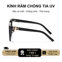 Kính râm mát thời trang nam nữ   NARO EYEWEAR  phong cách Hàn Quốc đi biển lái xe cá tính chống UV 11377 3