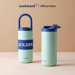 Bình Giữ Nhiệt LocknLock Fold Grip Tumbler LHC4435 420ml, LHC4436 550ml, Tay Cầm Gấp Gọn, Hàng Chính Hãng - JoyMall 9