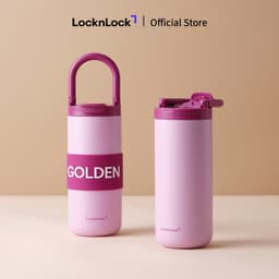 Bình Giữ Nhiệt LocknLock Fold Grip Tumbler LHC4435 420ml, LHC4436 550ml, Tay Cầm Gấp Gọn, Hàng Chính Hãng - JoyMall 6