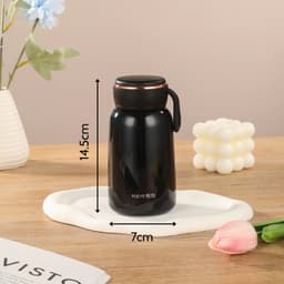 Bình giữ nhiệt mini XINHOU màu pastel dung tích 300ml thiết kế nhỏ gọn lõi inox 316 giữ nhiệt nóng lạnh 9