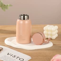 Bình giữ nhiệt mini XINHOU màu pastel dung tích 300ml thiết kế nhỏ gọn lõi inox 316 giữ nhiệt nóng lạnh 6