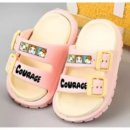 Dép bánh dép lê bé gái mì 2 quai đế mềm êm chân cho bé gái DG01 338B50 thoáng khí êm chân 3