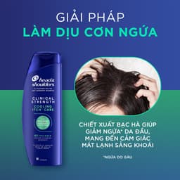 [KOL] Combo 2 Dầu Gội Làm Sạch Và Ngăn Ngừa Gàu Nấm HEAD & SHOULDERS Clinical Strength Cho Da Đầu Khô/ Ngứa/ Dầu 8