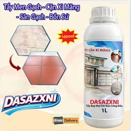Chai Xịt Tẩy Xi Măng DASAZXNI 1000ml – Dung Dịch Tẩy Cặn Gạch, Sân Nhà, Kính, Nhà Vệ Sinh Hiệu Quả 1