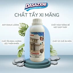 Chai Xịt Tẩy Xi Măng DASAZXNI 1000ml – Dung Dịch Tẩy Cặn Gạch, Sân Nhà, Kính, Nhà Vệ Sinh Hiệu Quả 2