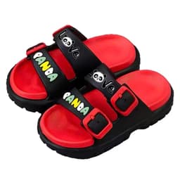 Dép bánh mì dép lê 2 quai hoạ tiết gấu iu cho bé trai DT01 338A52 êm chân tiện lợi 3