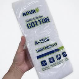 Bông Lọc Mịn Màu Trắng Giúp Lọc Sạch Bụi Mịn Trong Bể Thuỷ Sinh 6