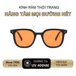 Kính râm mát thời trang nam nữ  NARO EYEWEAR được thiết kế 2 chấm kết hợp với nhiều tone màu đẹp 3321 2