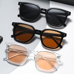 Kính râm mát thời trang nam nữ  NARO EYEWEAR được thiết kế 2 chấm kết hợp với nhiều tone màu đẹp 3321 4