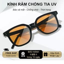 Kính râm mát thời trang nam nữ  NARO EYEWEAR được thiết kế 2 chấm kết hợp với nhiều tone màu đẹp 3321 3