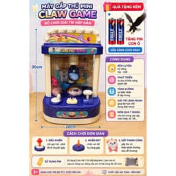 Máy gắp thú mini giải trí cho bé 3