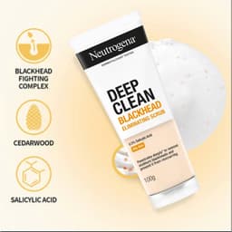 Sữa Rửa Mặt Neutrogena Deep Clean Blackhead Eliminating Daily Scrub 100g 2