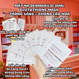 Mặt Nạ Dưỡng Trắng Da Glutathion Dermaxilic Kr.lab Túi 10 Miếng 9