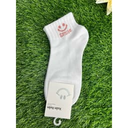 Set 10 Đôi Tất Nữ Cổ Ngắn Cotton Mềm Mại Họa Tiết Gấu Kẻ Tăm Co Giãn Thoáng Khí Phong Cách Hàn Quốc Freesize 35-40 4